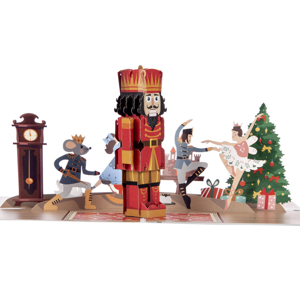 The Nutcracker Ballet PopUp Christmas Greeting Card Cards